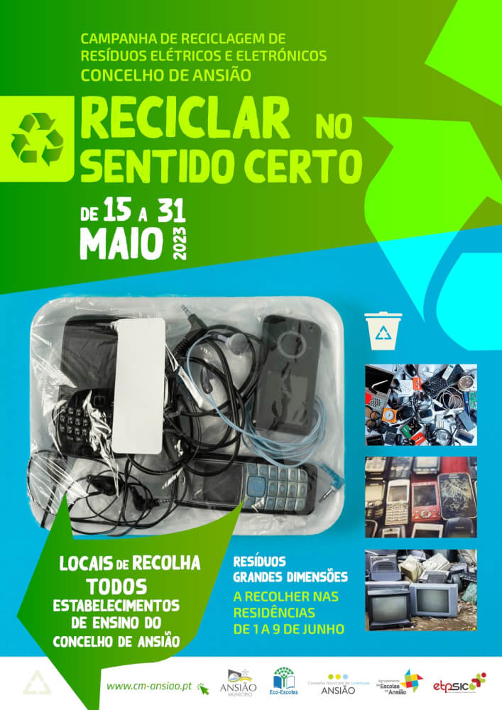 Res&iacute;duos el&eacute;tricos e eletr&oacute;nicos no s&iacute;tio certo!