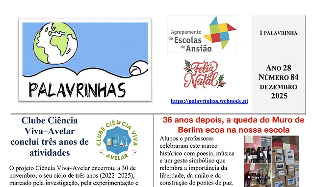Consulte o número 84 do Jornal Escolar Palavrinhas